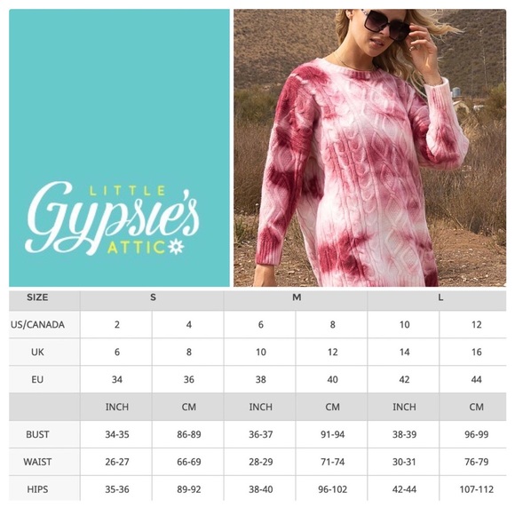 POL Cranberry Blend Oversized Sweater Tunic Top - Picture 12 of 13